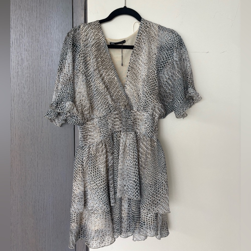 ZARA Shimmer dress